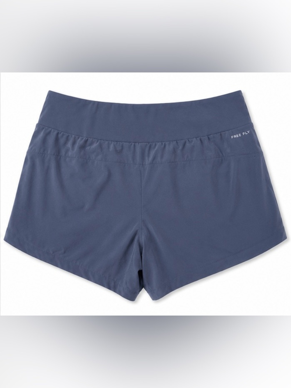 Free Fly Women’s Breeze Active Shorts Blue 3” Inseam Size Large - Picture 2 of 4